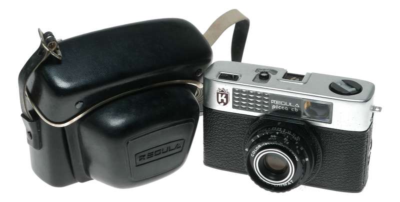 King Regula Picca CB 35mm Film Point Shoot Camera Isconar 2.8/40