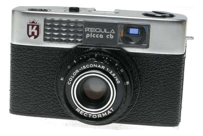 King Regula Picca CB 35mm Film Point Shoot Camera Isconar 2.8/40