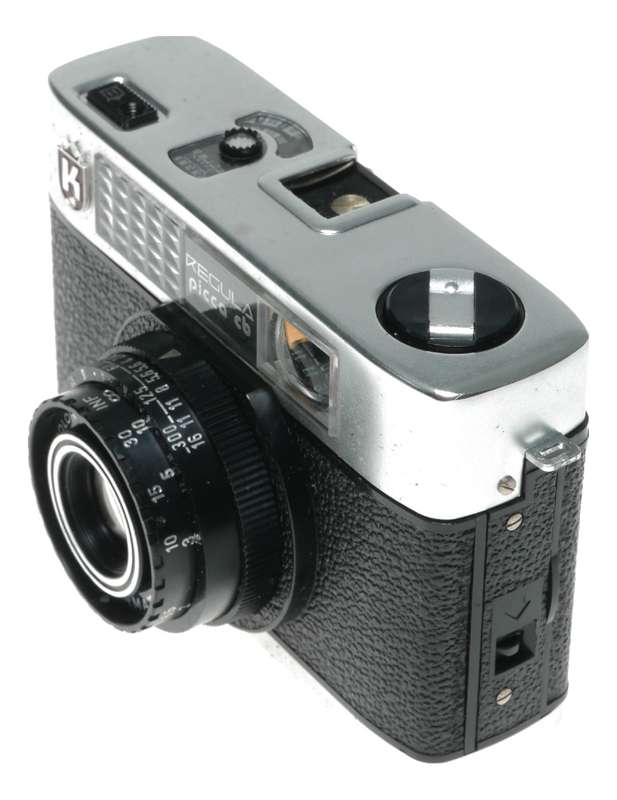 King Regula Picca CB 35mm Film Point Shoot Camera Isconar 2.8/40