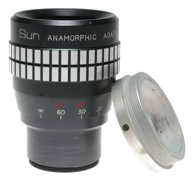 Sun Anamorphic Adapter 16 Projector Lens Rare