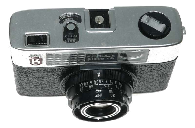King Regula Picca CB 35mm Film Point Shoot Camera Isconar 2.8/40