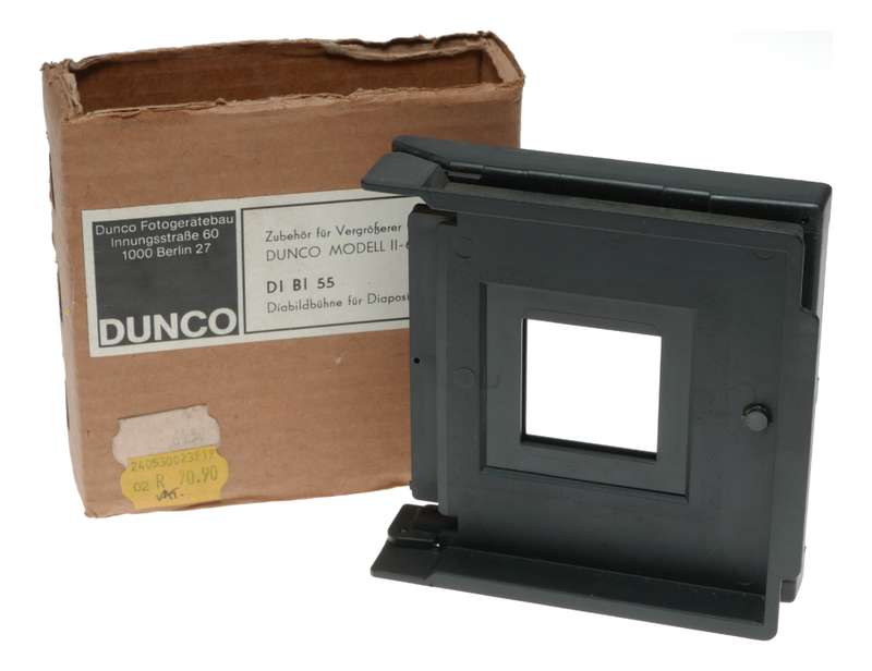Dunco Modell II Enlarger Accessory D1 B1 55 Slide Holders Frame