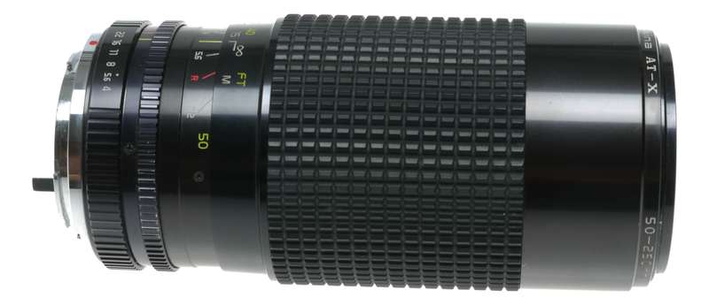 Tokina AT-X 1:4-5.6 50-250mm PK Mount Pentax Camera Zoom Lens