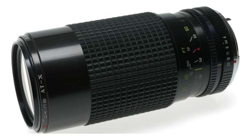 Tokina AT-X 1:4-5.6 50-250mm PK Mount Pentax Camera Zoom Lens