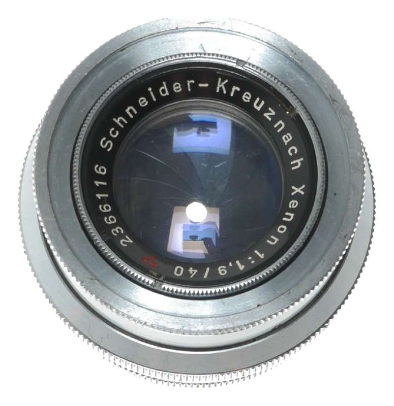 Schneider Xenon 1:1.9/40 Berning Robot Camera Lens Rare