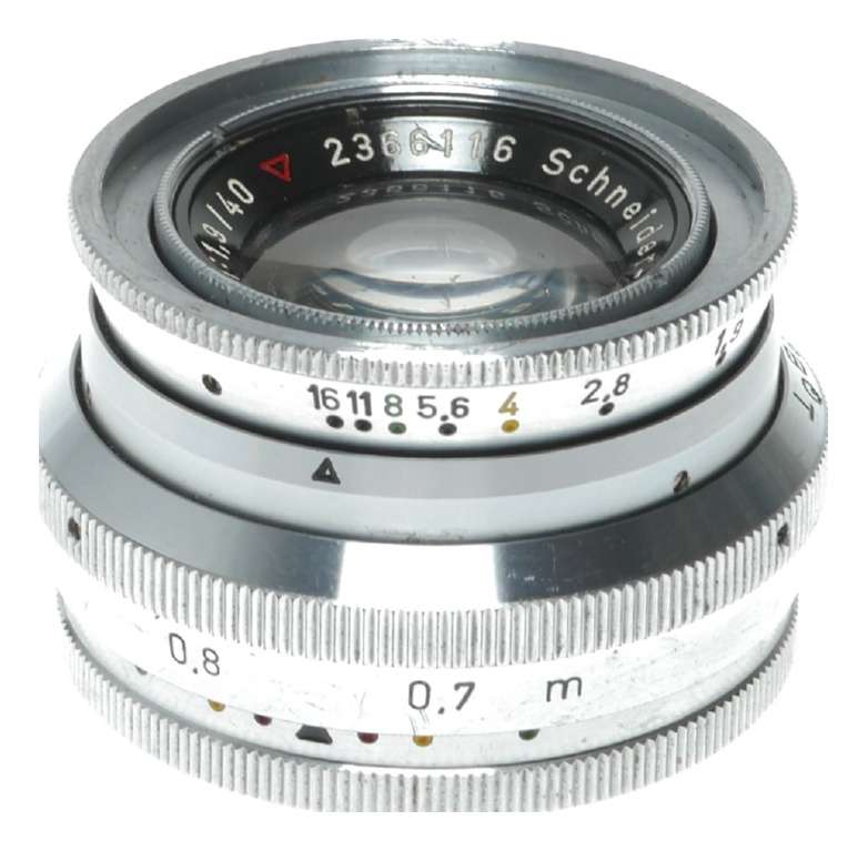 Schneider Xenon 1:1.9/40 Berning Robot Camera Lens Rare