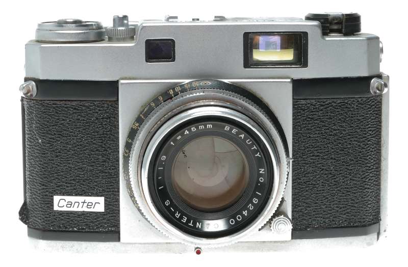 Canter Beauty Rangefinder 35mm Film Camera S Lens 1:1.9 f=45mm