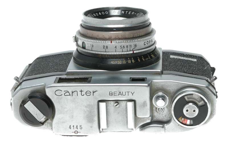 Canter Beauty Rangefinder 35mm Film Camera S Lens 1:1.9 f=45mm