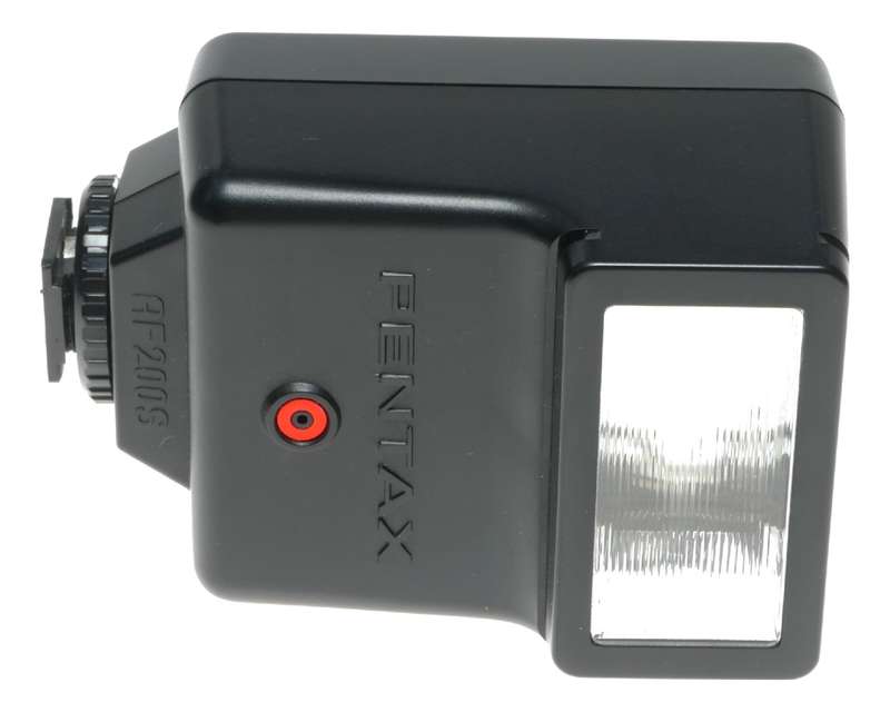 Pentax AF 200-S Camera Hot Shoe Flash in Pouch Original Box