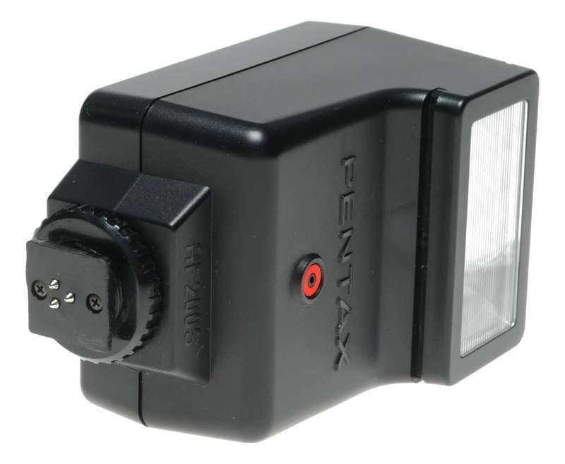 Pentax AF 200-S Camera Hot Shoe Flash in Pouch Original Box
