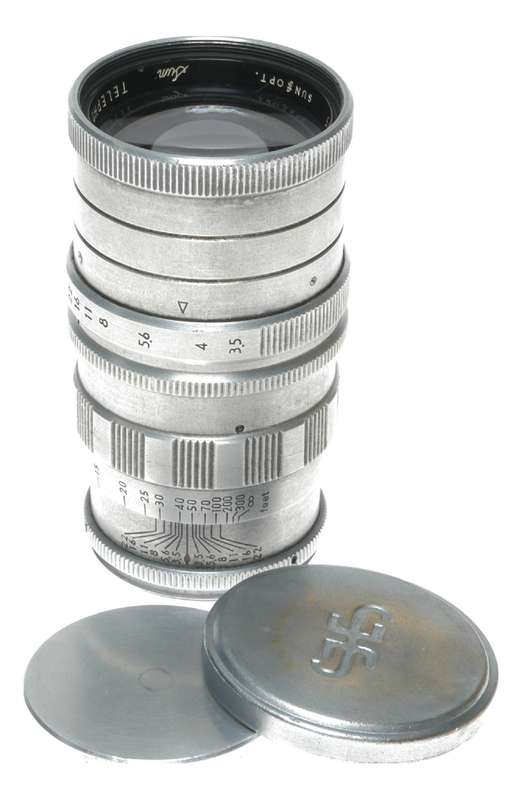 Sun Opt. Telephoto Lens 1:3.5 135mm M42 Camera Thread Mount