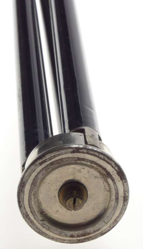 EDLA black vintage classic retro film camera tripod full length collapsible excellent - Edla