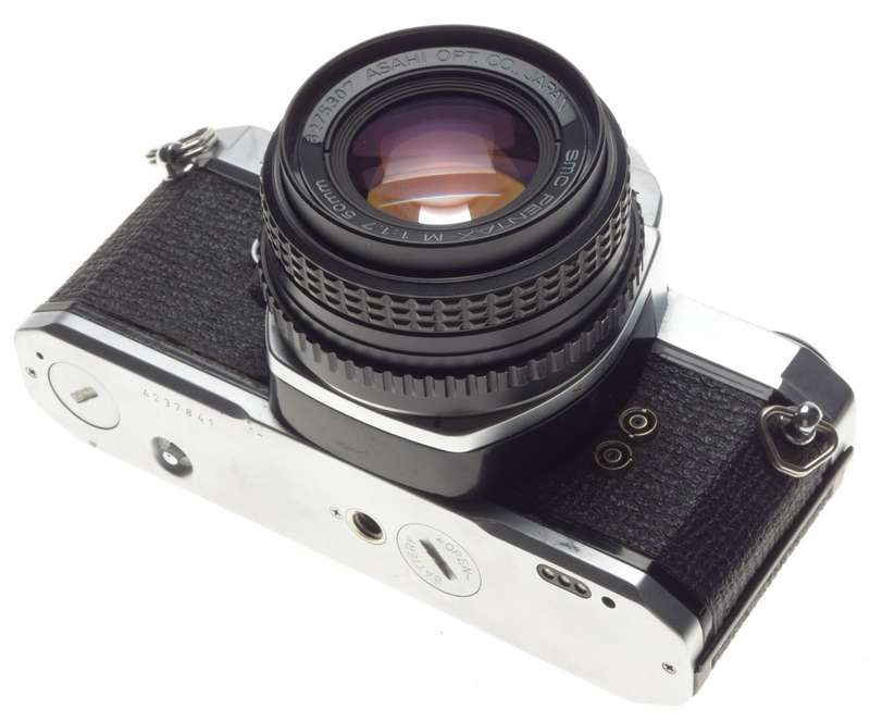 PENTAX MX 35, SLR vintage film camera SMC-Pentax-M 1:1.7 f=50mm clean lens 1.7/50 - Pentax
