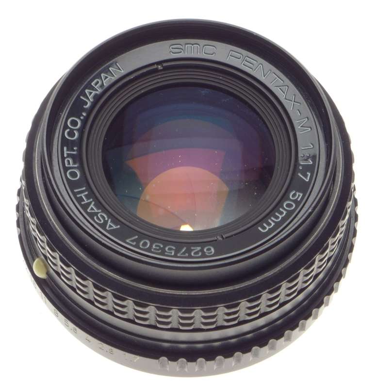 PENTAX MX 35, SLR vintage film camera SMC-Pentax-M 1:1.7 f=50mm clean lens 1.7/50 - Pentax