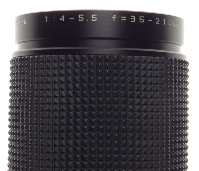 MINOLTA MD Auto MAKINON MC Zoom 1:4-5.5 f=35-210mm vintage film camera lens caps case - Minolta