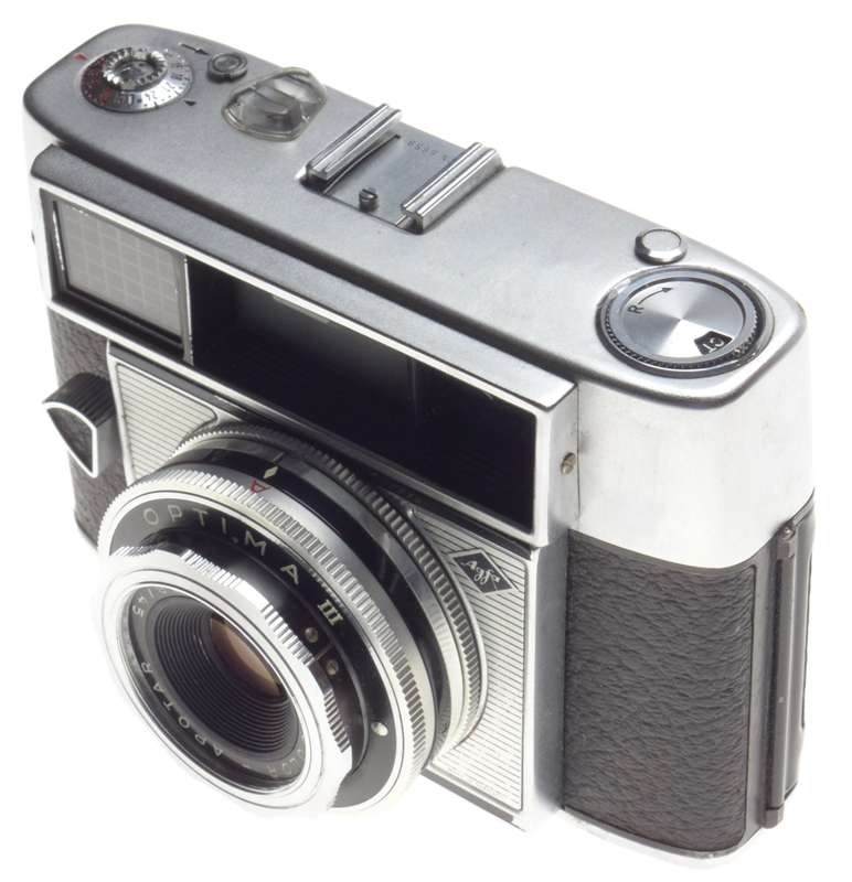 OPTIMA III AGFA Color-Apotar 1:2.8/45mm vintage film camera coated lens f=45mm cased