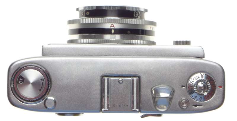 OPTIMA III AGFA Color-Apotar 1:2.8/45mm vintage film camera coated lens f=45mm cased