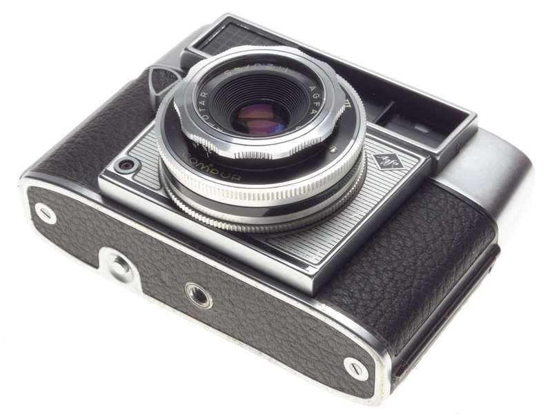 OPTIMA III AGFA Color-Apotar 1:2.8/45mm vintage film camera coated lens f=45mm cased