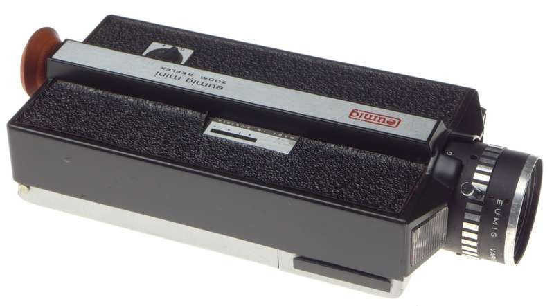 EUMIG mini zoom reflex movie vintage motion picture film camera - Eumig