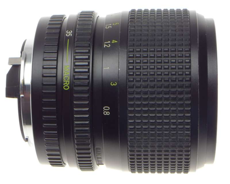 RICOH SLR 35mm vintage film camera lens 1:3.5 f=35-70mm Zoom XR RIKENON caps - Ricoh