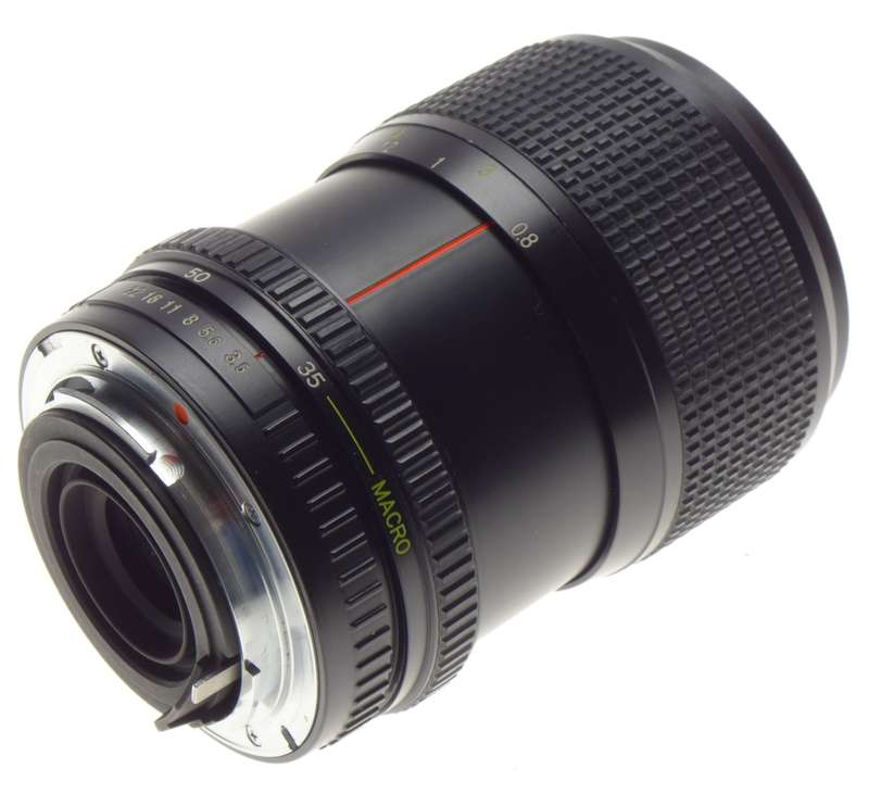 RICOH SLR 35mm vintage film camera lens 1:3.5 f=35-70mm Zoom XR RIKENON caps - Ricoh