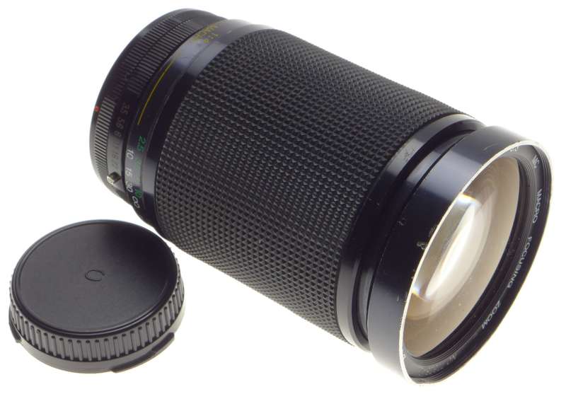 CANON FD lens mount VIVITAR 28-200mm Zoom 1:3.5-5.3 Macro focusing zoom well used bargain - Vivitar
