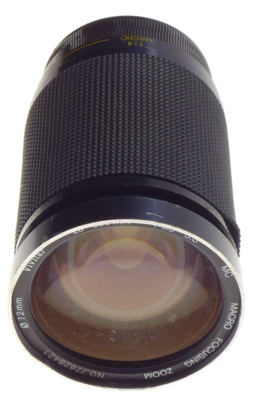 CANON FD lens mount VIVITAR 28-200mm Zoom 1:3.5-5.3 Macro focusing zoom well used bargain - Vivitar