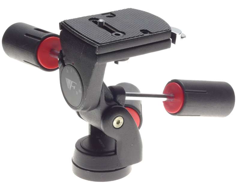 VF vintage camera tripod head friction coupling clamps fluid head locking mechanism - VF