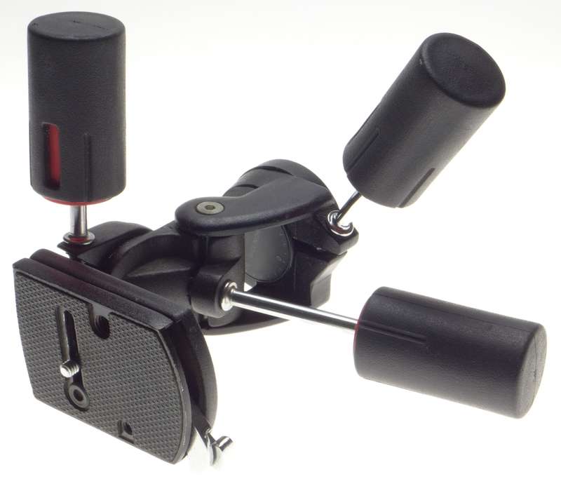 VF vintage camera tripod head friction coupling clamps fluid head locking mechanism - VF