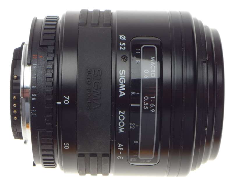 SIGMA bayonet mount 35mm vintage camera film lens Zoom E 28-70mm 1:3.5-4.5 clean optics - Sigma