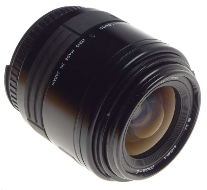 SIGMA bayonet mount 35mm vintage camera film lens Zoom E 28-70mm 1:3.5-4.5 clean optics - Sigma