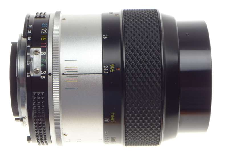 NIKON AI Micro-Nikkor-P Auto:1.3.5 f=55mm SLR MINT vintage 35mm film camera lens Manual 3.5/55 - Nik
