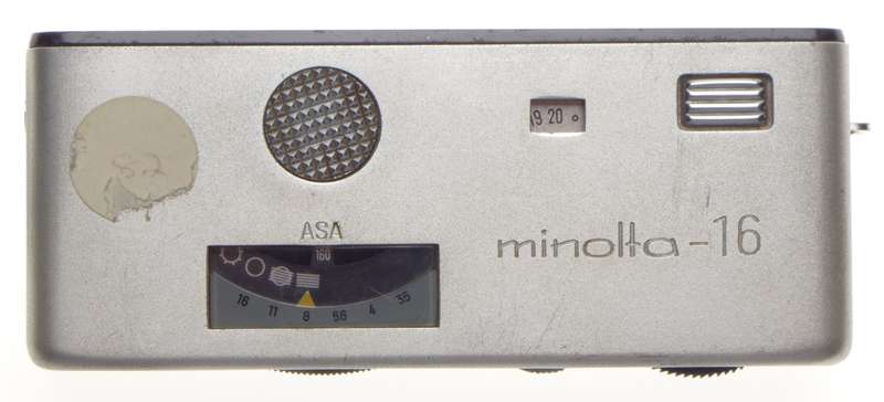 MINOLTA-16 compact spy camera takes 16mm film vintage retro Rokkor 3.5f=25mm Kogaku