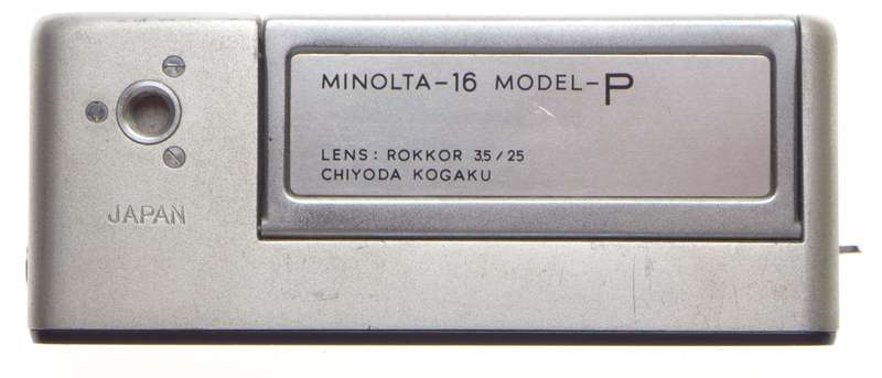 MINOLTA-16 compact spy camera takes 16mm film vintage retro Rokkor 3.5f=25mm Kogaku