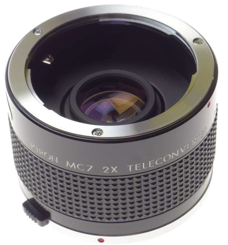 KIRON MC7 2x Teleconverter for Olympus O/M cameras lenses doubler caps excellent glass