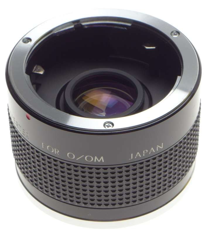 KIRON MC7 2x Teleconverter for Olympus O/M cameras lenses doubler caps excellent glass