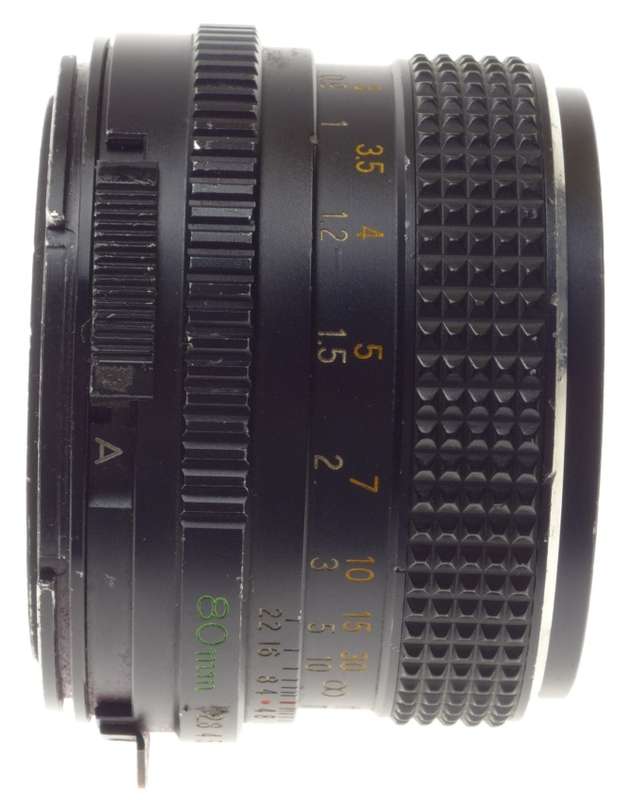MAMIYA-Sekor C 1:2.8 f=80mm Prime medium format 120 roll film vintage camera lens 2.8/80mm - Mamiya