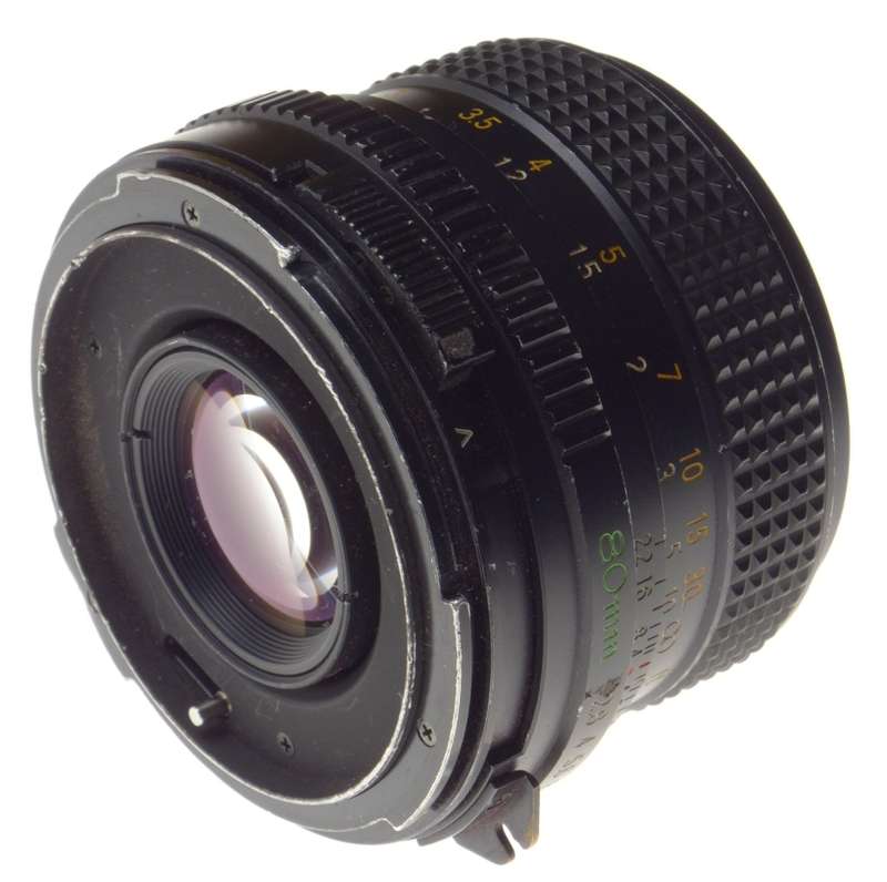 MAMIYA-Sekor C 1:2.8 f=80mm Prime medium format 120 roll film vintage camera lens 2.8/80mm - Mamiya