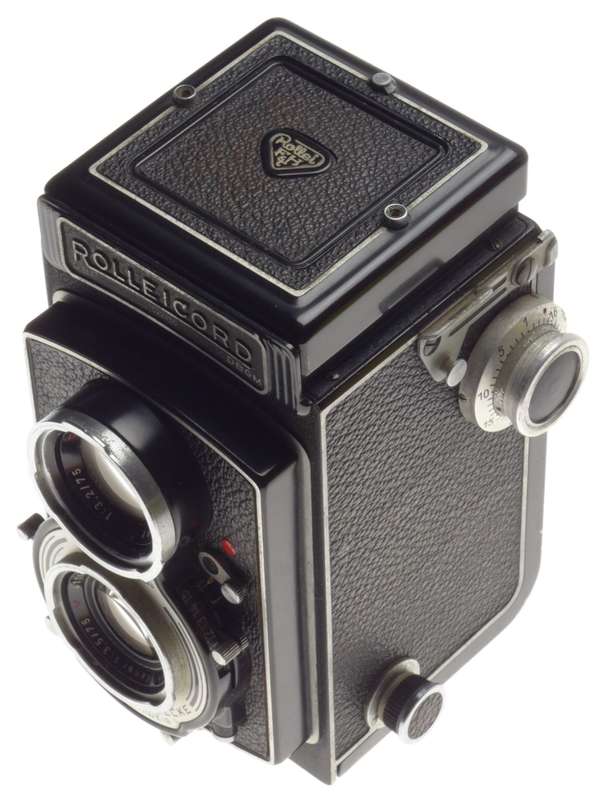 Rolleicord TLR 120 roll film medium format Rolleiflex type camera Xenar 3.5 f=75mm Schneider lens