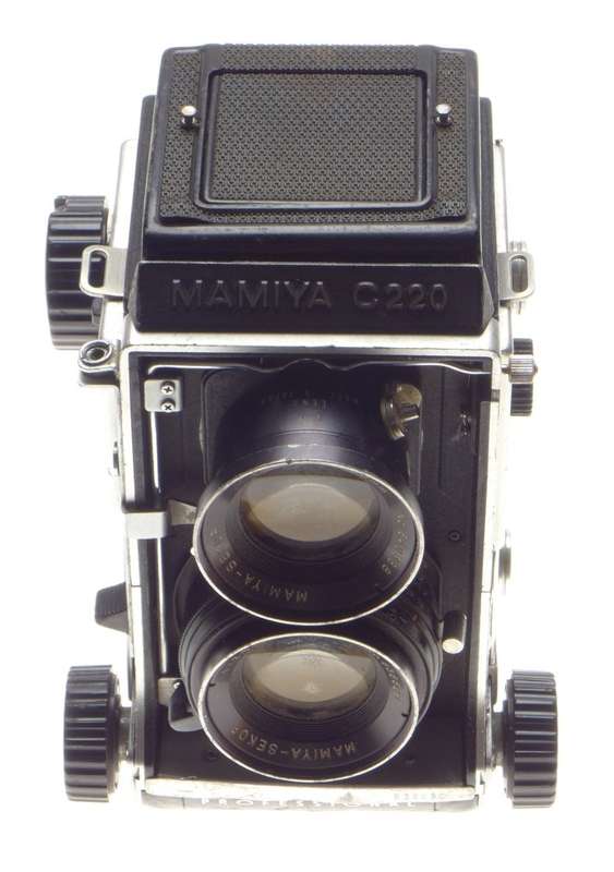 MAMIYA C220 professional TLR twin lens reflex camera Sekor 2.8 f=80mm lens - Mamiya