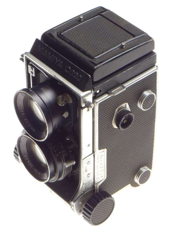 MAMIYA C220 professional TLR twin lens reflex camera Sekor 2.8 f=80mm lens - Mamiya