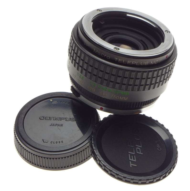 OLYMPUS 2x OP Macro TELEPLUS MC7 Extension close up lens caps case