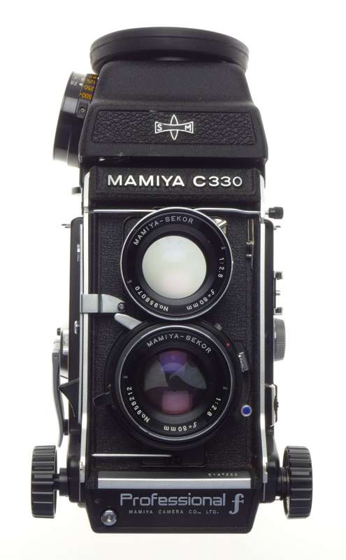 MAMIYA C330 Professional F medium format TLR film camera MINT 2.8 f=80mm lens - Mamiya