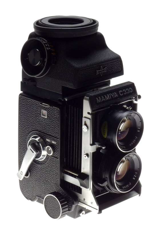 MAMIYA C330 Professional F medium format TLR film camera MINT 2.8 f=80mm lens - Mamiya
