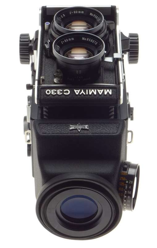 MAMIYA C330 Professional F medium format TLR film camera MINT 2.8 f=80mm lens - Mamiya