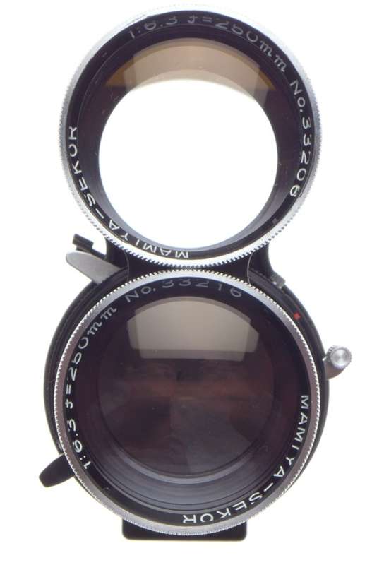 MAMIYA-Sekor 1:6.3 f=250mm Tele lens C220 C330 medium format lens case cap mask