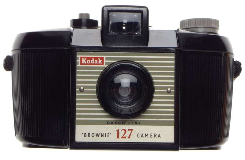 KODAK Brownie 127 camera case and strap vintage film Bakelite old school