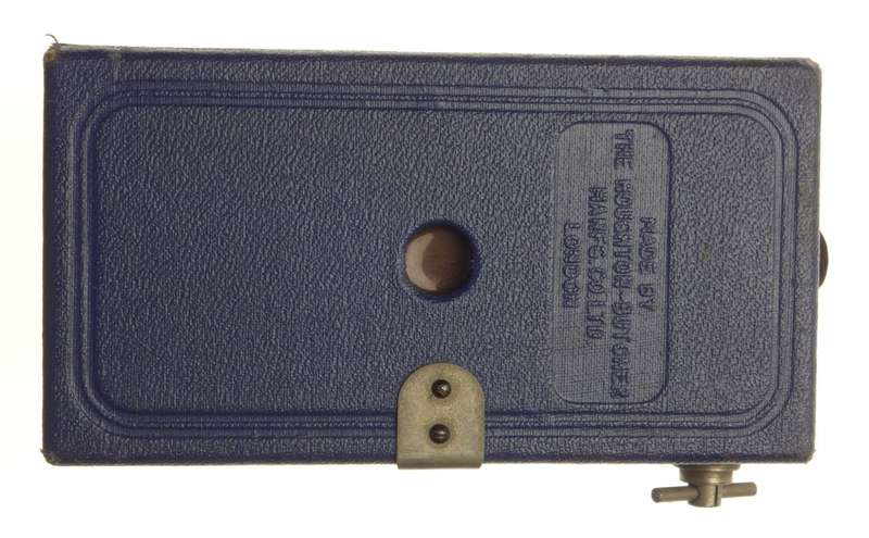 ENSIGN E29 Blue box camera rare old school vintage classic 120 roll film type