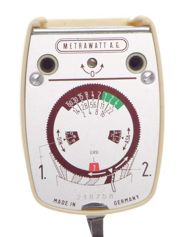 HORVEX 3 Metrawatt Light exposure meter external case strap