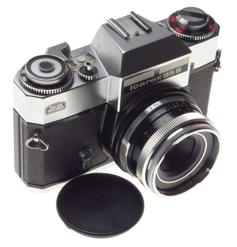 IKAREX 35 S Zeiss Ikon TESSAR 2.8/50 lens SLR German camera f=50mm coated vintage glass